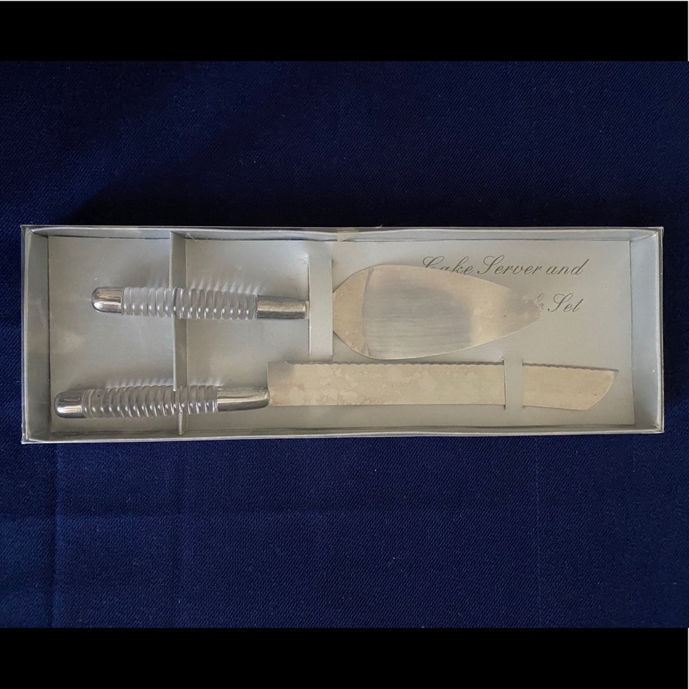 💯S.S. 2PC CUTTING SPATULA & SERVING KNIFE - Picture 3 of 4